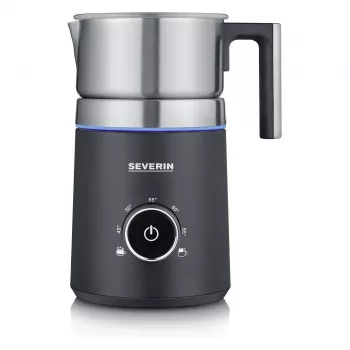 Severin SM 3586 Spuma 700 indukcinis pieno plakiklis, juodas/nerūdijantis plienas