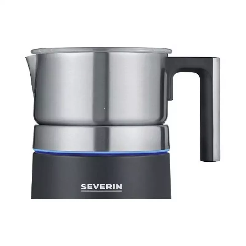 Severin SM 3586 Spuma 700 indukcinis pieno plakiklis, juodas/nerūdijantis plienas
