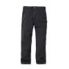 Carhartt Washed Twill Dungaree darbo kelnės, juodos, relaxed fit