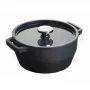Pyrex ketaus puodas 6,8 l apvalus 28 cm, pilkas