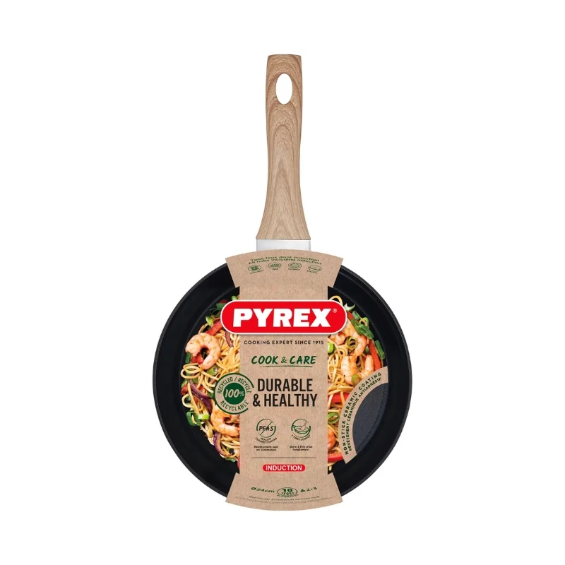 PYREX Cook&Care keptuvė, 24 cm