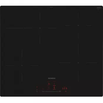 Siemens EH601HFB1E iQ300 indukcinė kaitlentė 60 cm juoda, įleidžiama