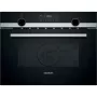 Siemens CM585AGS1 iQ500 įmontuojama mikrobangų krosnelė, juoda/nerūdijantis plienas