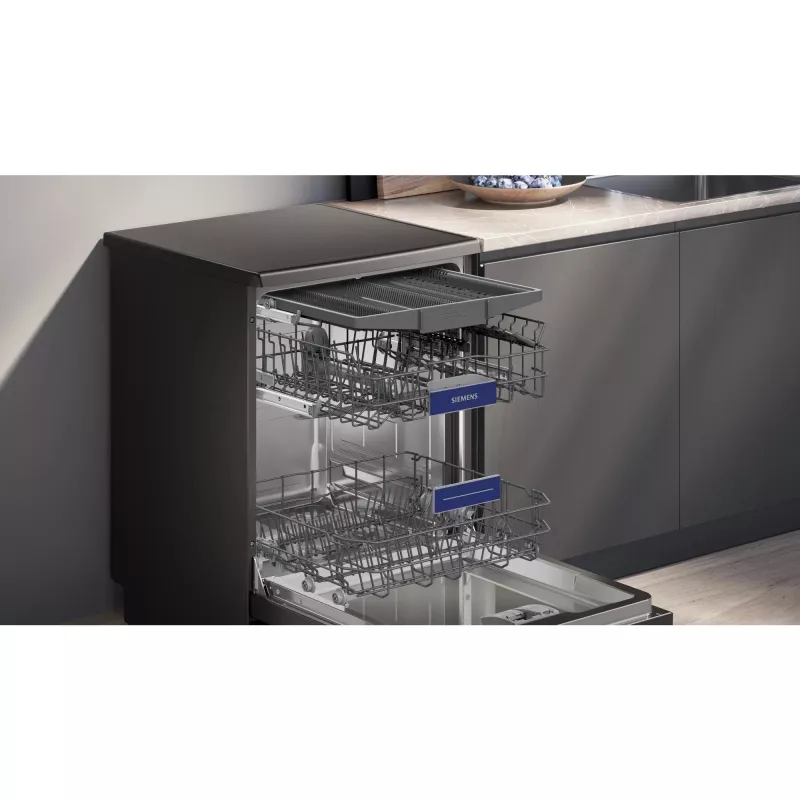 Siemens SN23EC03ME iQ300 laisvai pastatoma indaplovė 60 cm, 14 vietų, energijos klasė B, Home Connect