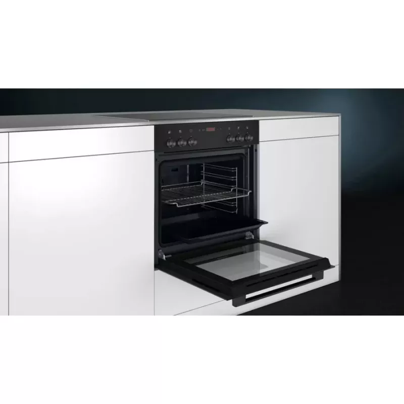 Siemens EQ110KAVB įmontuojama orkaitė ir kaitlentė, 71 l, keraminė kaitlentė, nerūdijantis plienas