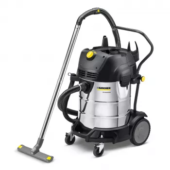 Kärcher NT 75/2 šlapio ir sauso siurbimo dulkių siurblys, 75 l nerūdijančio plieno, 2760 W, dviejų variklių