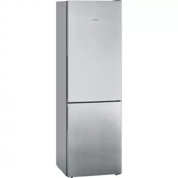 Siemens KG36EALCA iQ500 laisvai pastatomas šaldytuvas-šaldiklis, 186 cm, C, nerūdijančio plieno išvaizda