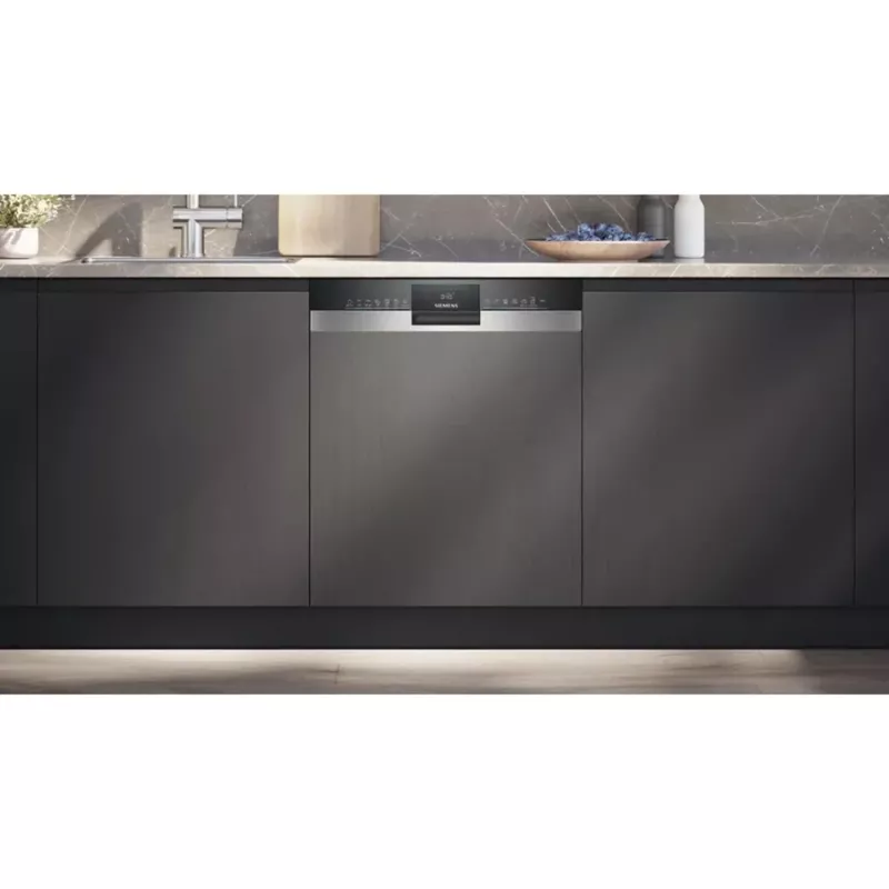 Siemens SX53ES22CE iQ300 dalinai integruotas indaplovė, 60 cm, 13 vietų, energijos klasė E, Home Connect, AquaStop, InfoLight, nerūdijantis plienas