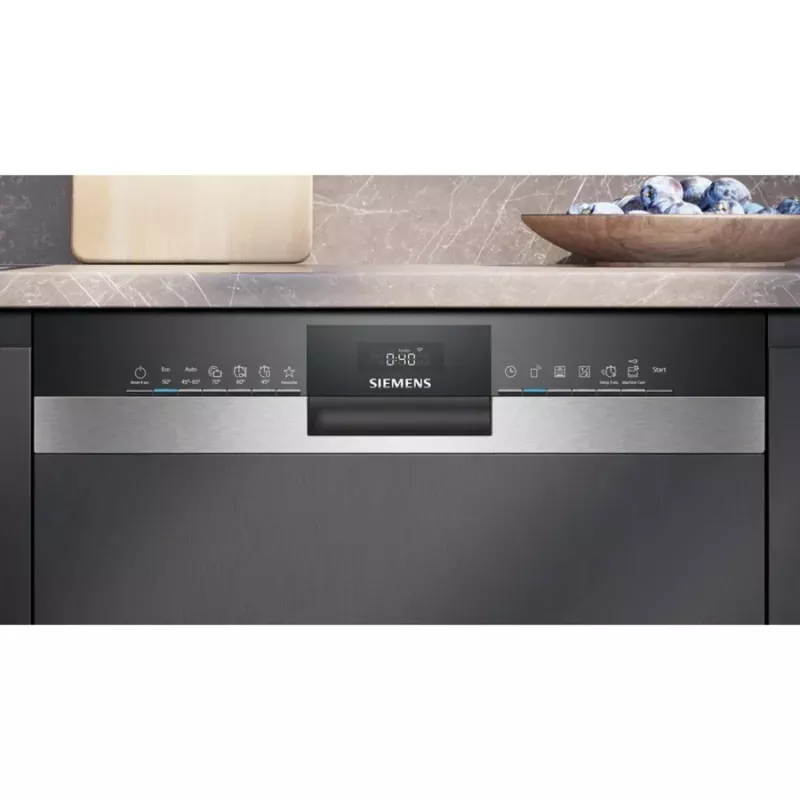 Siemens SX53ES22CE iQ300 dalinai integruotas indaplovė, 60 cm, 13 vietų, energijos klasė E, Home Connect, AquaStop, InfoLight, nerūdijantis plienas