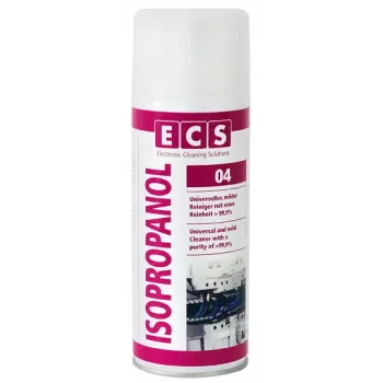 ECSCLEANING Izopropanolio valiklis 400ml – ≥99.9% grynumo IPA purškiklis elektronikai ir preciziniam valymui