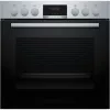 Bosch HND415LS62 įmontuojama orkaitė ir keraminė kaitlentė, 71 l, 7 funkcijos, nerūdijantis plienas