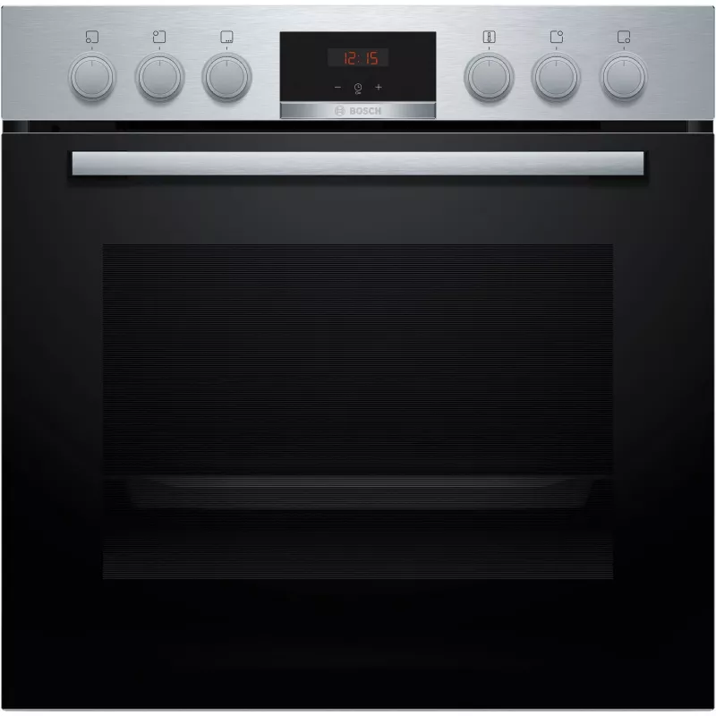 Bosch HND415LS62 įmontuojama orkaitė ir keraminė kaitlentė, 71 l, 7 funkcijos, nerūdijantis plienas