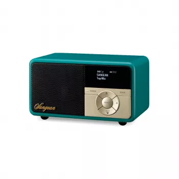 Sangean DDR-7X nešiojamasis DAB+ / FM radijas, žalios spalvos