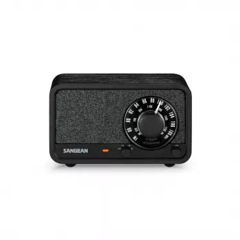 Sangean WR-8 FM radijas su tikro medžio korpusu, Midnight Oak