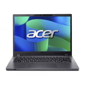 Acer TravelMate TMP214-55-G2-TCO 14 inch WUXGA Intel Core 5 120U 16GB 512GB SSD Windows 11 Pro Education pilkas nešiojamas kompiuteris