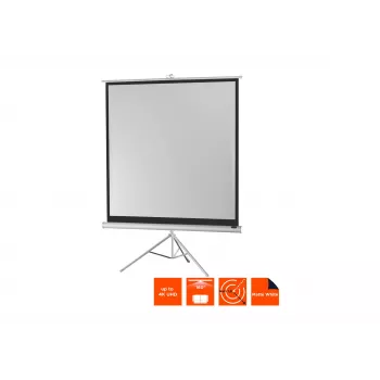 celexon Economy projektorinis ekranas ant trikojo 133 x 133 cm White Edition
