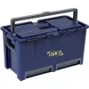 raaco Compact 47 įrankių dėžė 540x300x295 mm, 7 reguliuojami skyriai, PP, mėlyna/juoda