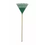 HORTUS lapų grėblys su kotu, žalias, 45 cm (20 dantukų)