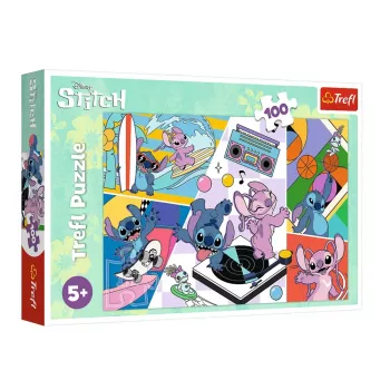 TREFL dėlionė 100 dalių Memories Lilo and Stitch Trefl 16473