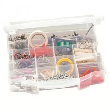 CURVER DIY 17 skyrių organizatorius 26,4x26,7x7,1 cm