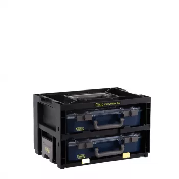 raaco CarryMore 80x2 smulkių detalių dėklas 386 x 241 x 278 mm