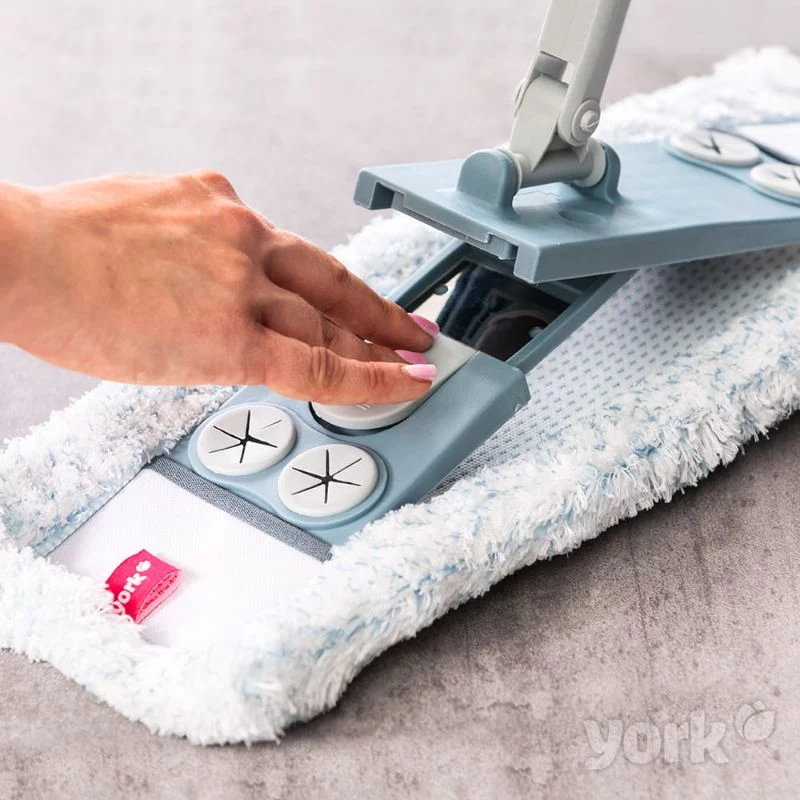 YORK Mop Brush 47x17 cm su teleskopine rankena 70-145 cm, magnetinis
