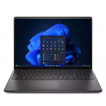 Dell 16255-A087BLK 16 colių WUXGA jutiklinis nešiojamas kompiuteris - AMD Ryzen AI 7 250, 16GB RAM, 1TB SSD, Windows 11 Home, Carbon Black