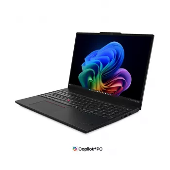 Lenovo ThinkPad T16 G5 nešiojamas kompiuteris su Intel Core Ultra 5 325, 16,0 inch WUXGA IPS ekranu, 32GB LPDDR5X-6800, 512GB SSD, Windows 11 Pro, juodas, 3 metų garantija vietoje + ThinkPad Essential Plus 16 kuprinė