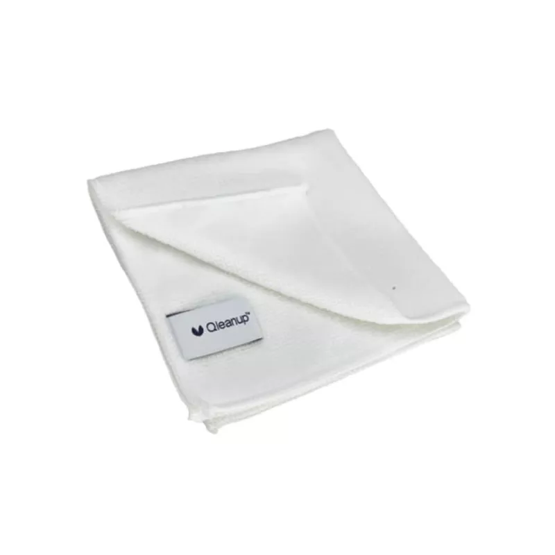 QLEANUP mikropluošto šluostės 250gsm 30x30 cm, 10 vnt., baltos