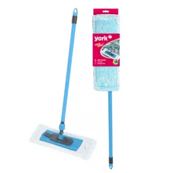 YORK Power Collect grindų šepetys – 280 mm universali antgalis su įtraukiamais šereliais ir audinių juostelėmis, 32/35 mm frikcinis tvirtinimas, juodas/tamsiai pilkas
