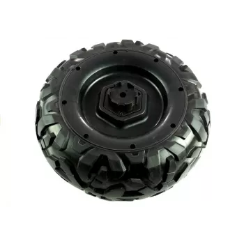 LEAN CARS EVA ratas XMX Buggy – 250 mm keičiamas ratas, juodas