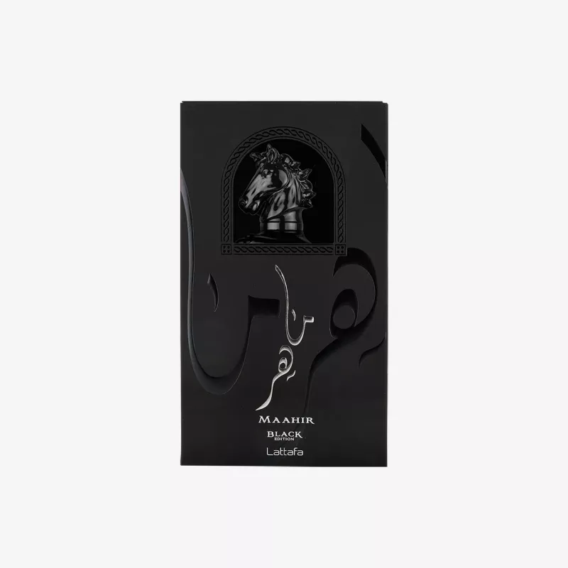 Lattafa Maahir Black Edition Eau de Parfum purškalas 100ml