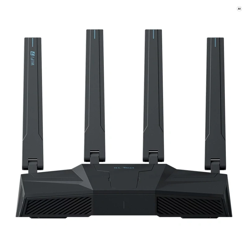 GL.iNet GL-BE6500 Wi-Fi 7 trijų juostų 2.5G multi-gigabitinis VPN maršrutizatorius