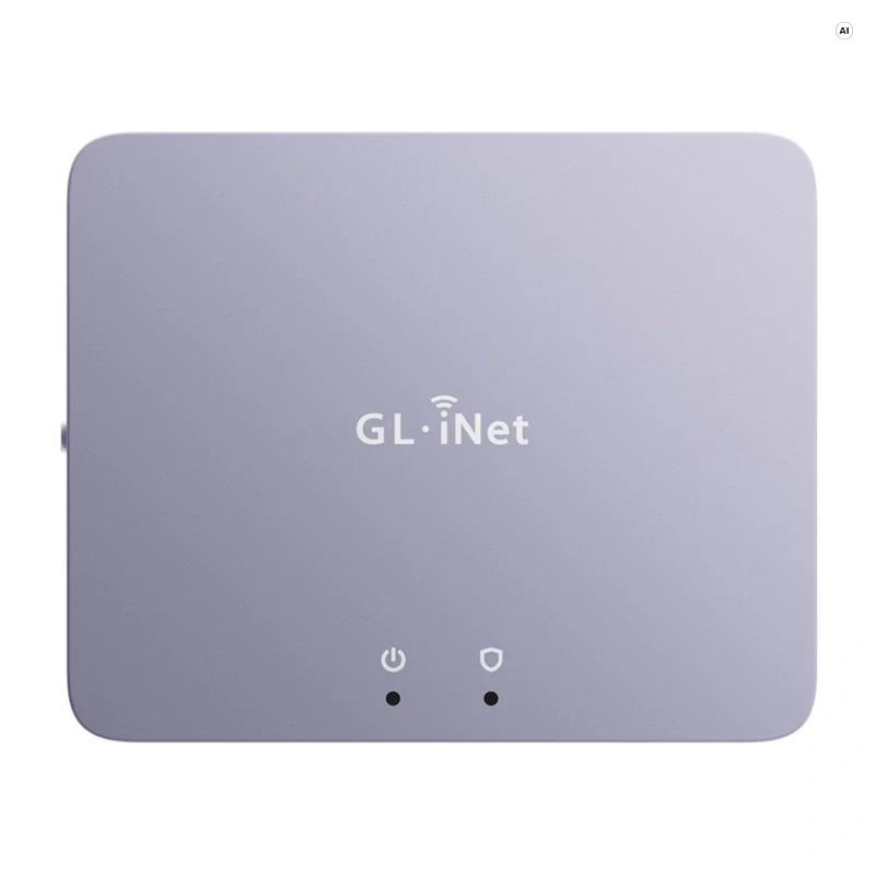 GL.iNet GL-MT5000 AX5400 Wi-Fi 6 dviejų juostų belaidis maršrutizatorius su 2.5G Multi-Gigabit prievadais, OpenWrt, WireGuard VPN, 1GB RAM, 8GB eMMC