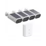 AOSU Smart Security SolarCam P1 SE sistema su 4 kamerų rinkiniu