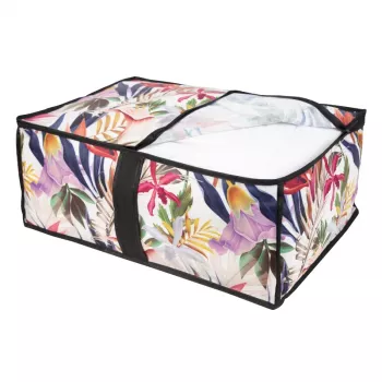 ORDINETT Segu Bag 40x60x25 cm gėlių rašto Floral Beauty