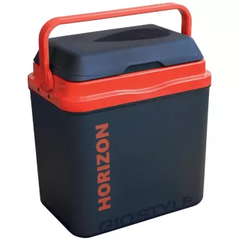 GIOSTYLE Horizon M 12/230V šilto ir šalto 20L termoelektrinė šaldymo dėžė tamsiai pilka/raudona