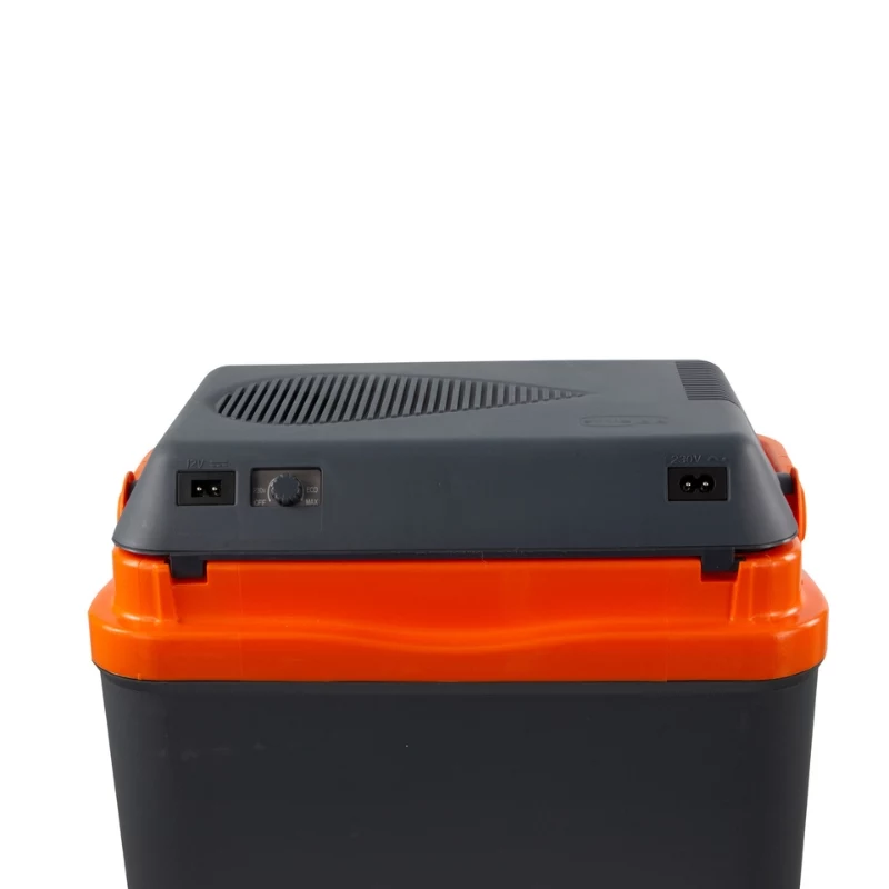 GIOSTYLE Horizon M 12/230V šilto ir šalto 20L termoelektrinė šaldymo dėžė tamsiai pilka/raudona