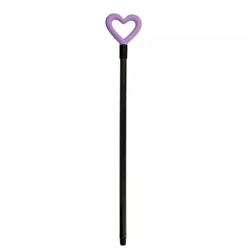 GIOSTYLE Brush Handle Love 131,2 cm Assorted, Lime Green/Light Blue/Orange/Lilac