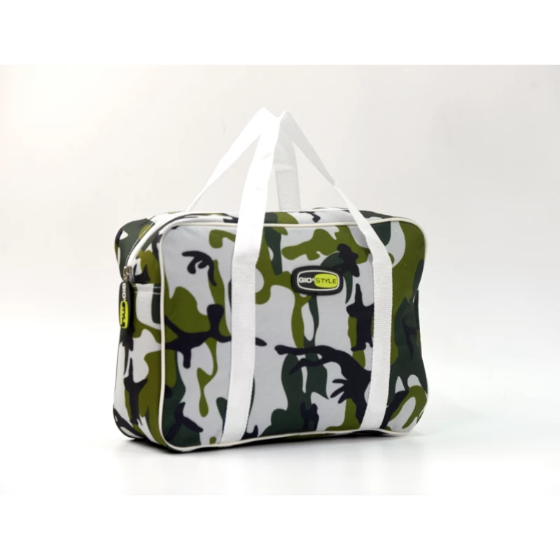 GIOSTYLE Camouflage 6 asorti termo krepšys, fuksijos/mėlynos/geltonos/baltos spalvos