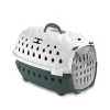 STEFANPLAST Travel Chic augintinių neštuvai 50x34,5x32 cm, balti/žali