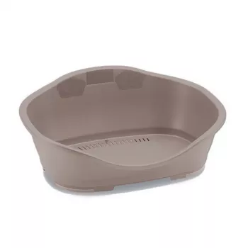 STEFANPLAST Bed Sleeper 6 118x80x39,5cm šviesiai pilka lovelė su nuimamu šonu