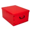 ORDINETT kartoninė dėžė 49x39x25cm Big Box vientisos spalvos asorti balta/juoda/tamsiai mėlyna/šviesiai pilka