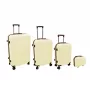 ORDINETT lagaminų rinkinys iš 4 dalių 98L + 60L + 43L + 15L, baltas
