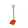 GIOSTYLE Rubber Hair Scoop Love šluota ir semtuvas, 24,5x27x85 cm, įvairių spalvų