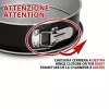 GUARDINI XBake apvali skardos forma su atsegamu dugnu Ø18 cm x 6.9 cm
