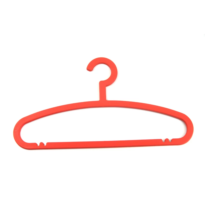 ORDINETT Basic plastikiniai drabužių pakabukai, 5 vnt., 42,5 cm, įvairių spalvų