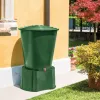 STEFANPLAST lietaus vandens statinė stovas 210L/310L statinėms, 70x38 cm, žalias