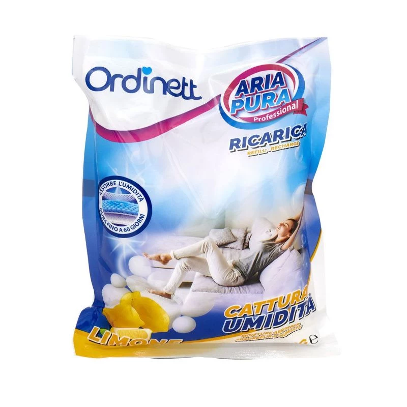 Ordinett drėgmės surinkėjo papildymas, 3 x 450 g, citrinos