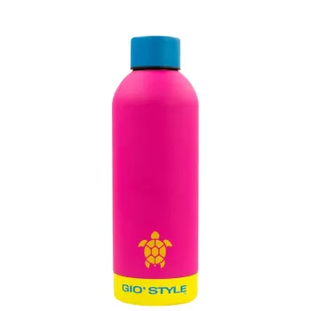 GIOSTYLE Fluo 0,5L butelis, įvairių spalvų (rožinė/geltona/žalia/mėlyna)